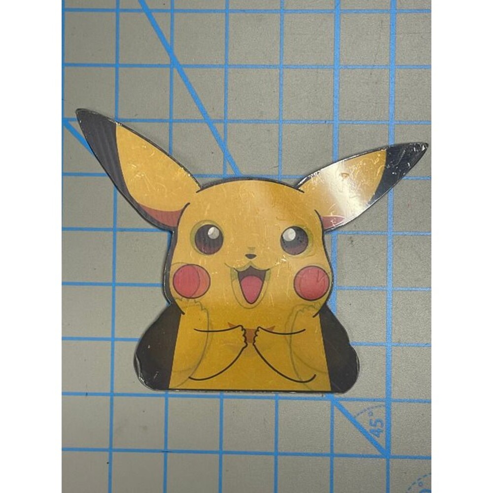 Pokemon Pikachu Lenticular Decal Car Sticker